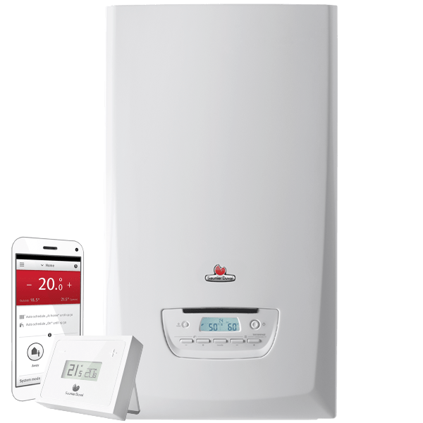 Saunier Duval Thema condens F25 + Termostato Wifi MiGo